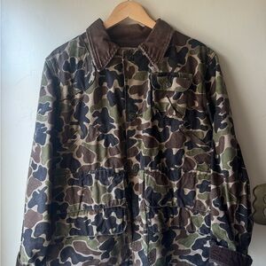 RedHead Men's Camouflage Field Jacket in Green/Brown/Black